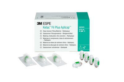 Ketac-fil plus Aplicap A4 mørkbrun 55060