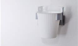 Vipsbægre med afstrygningsgafler hvide 