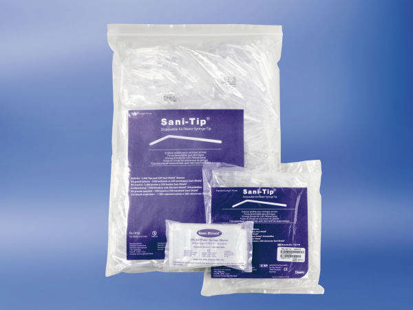 Sani-tip trefunktionsspids  standard  76mm  122211