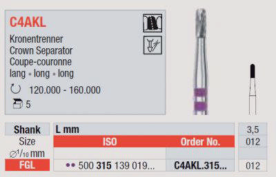 Hårdmetalbor cylinder lilla C4AKL FGL 012