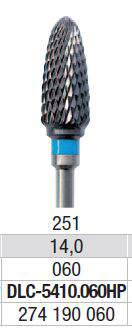 Volcano Fræser Fig.251. DLC-5410.060HP