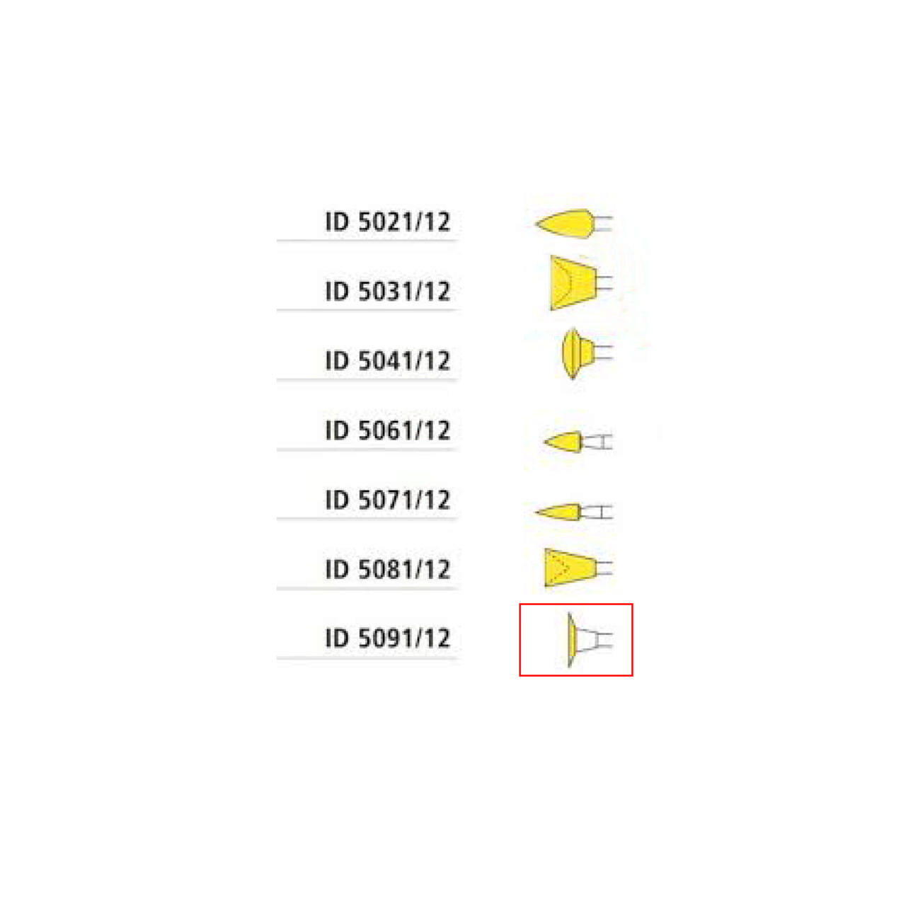Identoflex komposit polerer skive gul ID5091/12