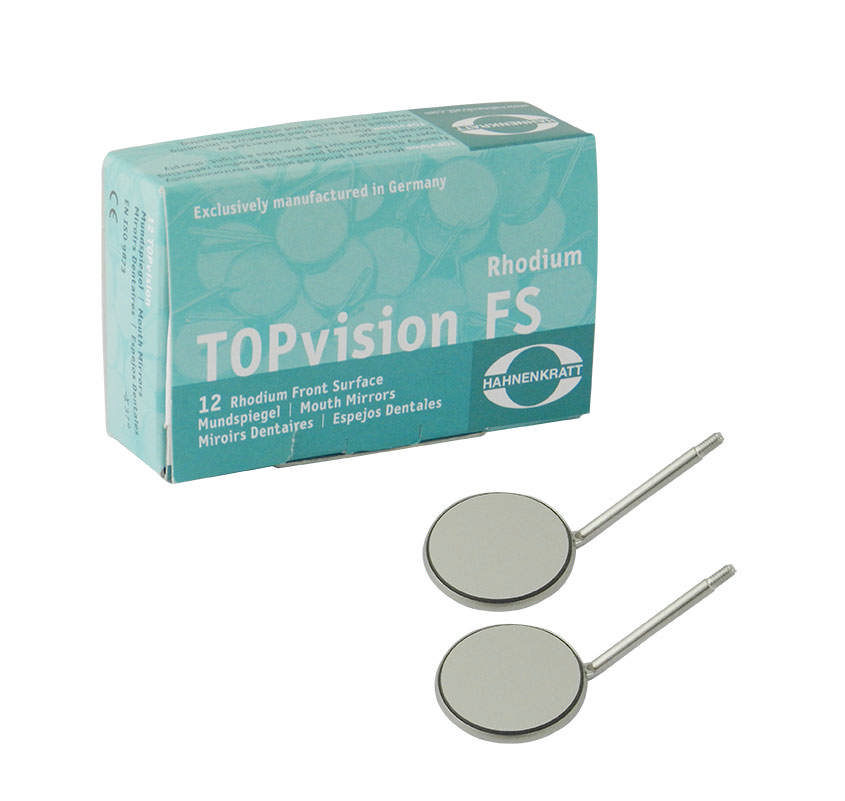 Mundspejl TOPvision FS Rhodium str 5