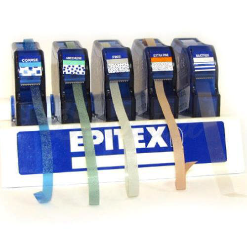 Epitex strips på rulle blå grov 405