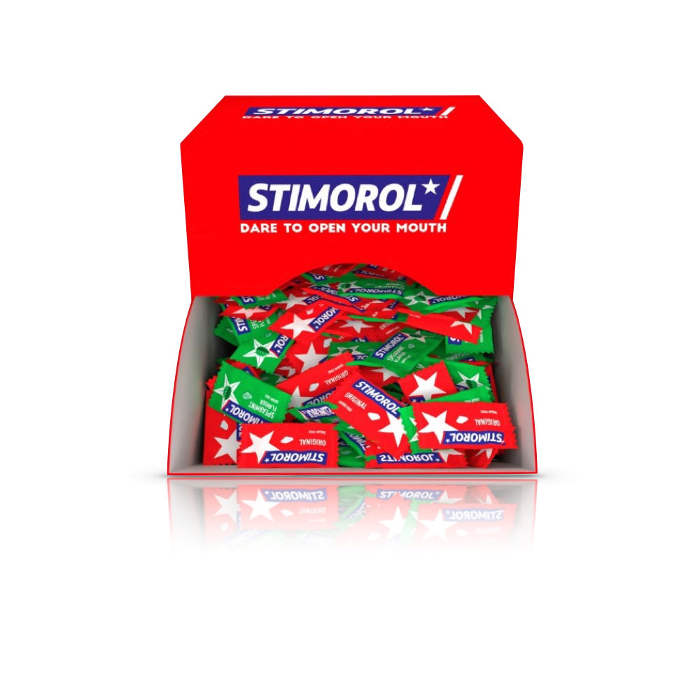 Stimorol tyggegummi  Klinikboks