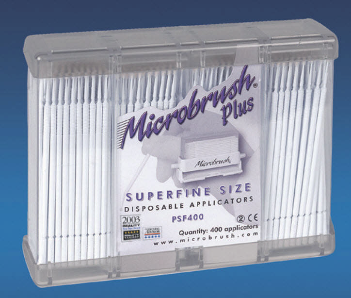 Microbrush Plus refill superfin/ hvid