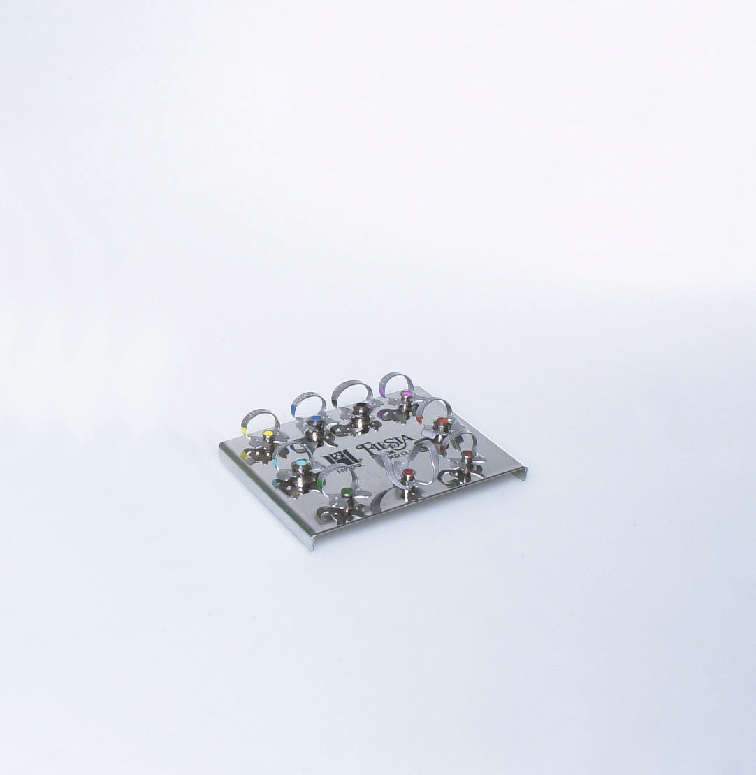 Hysolate Fiesta kofferdamklamme m/vinger str.9 orangeH09962