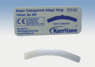 Hawe Adapt transparent strips 0,075mm680