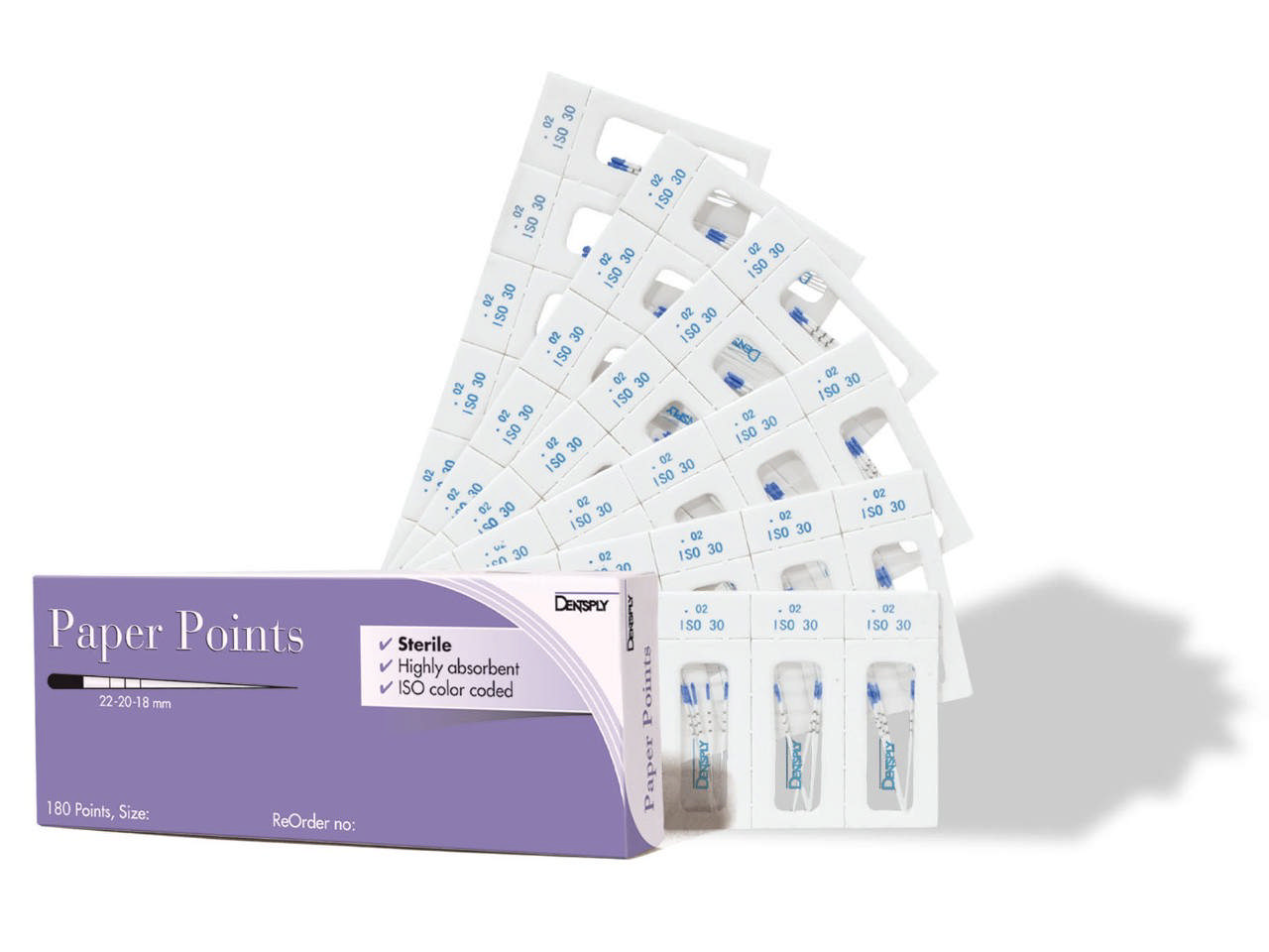 Paperpoints 045 Dentsply 61630020