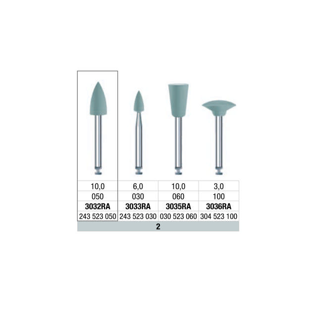CeraGloss keramik polering blå flamme 3032RA