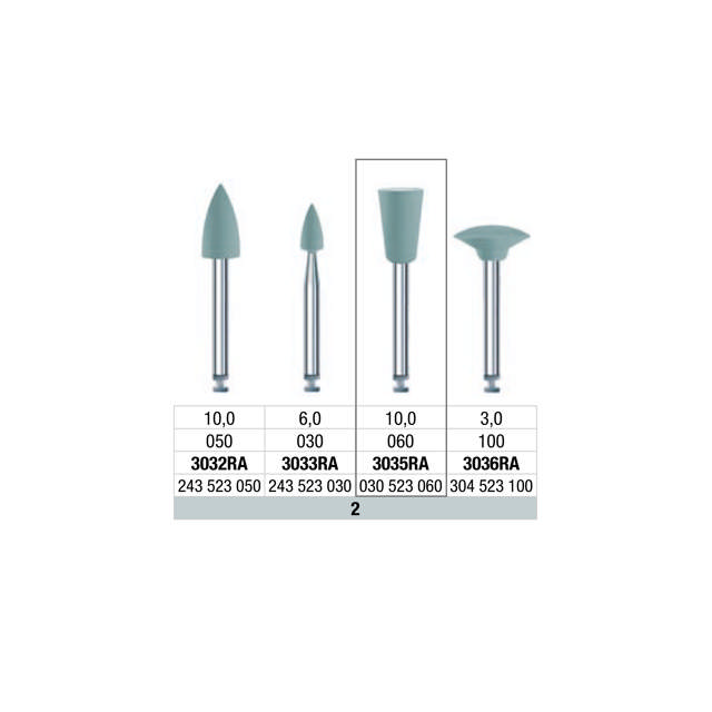 CeraGloss keramik polering blå kop 3035RA