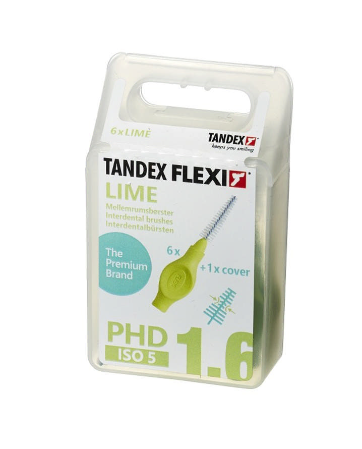 Tandex Flexi interdentalb. lime konisk PHD 1,6  