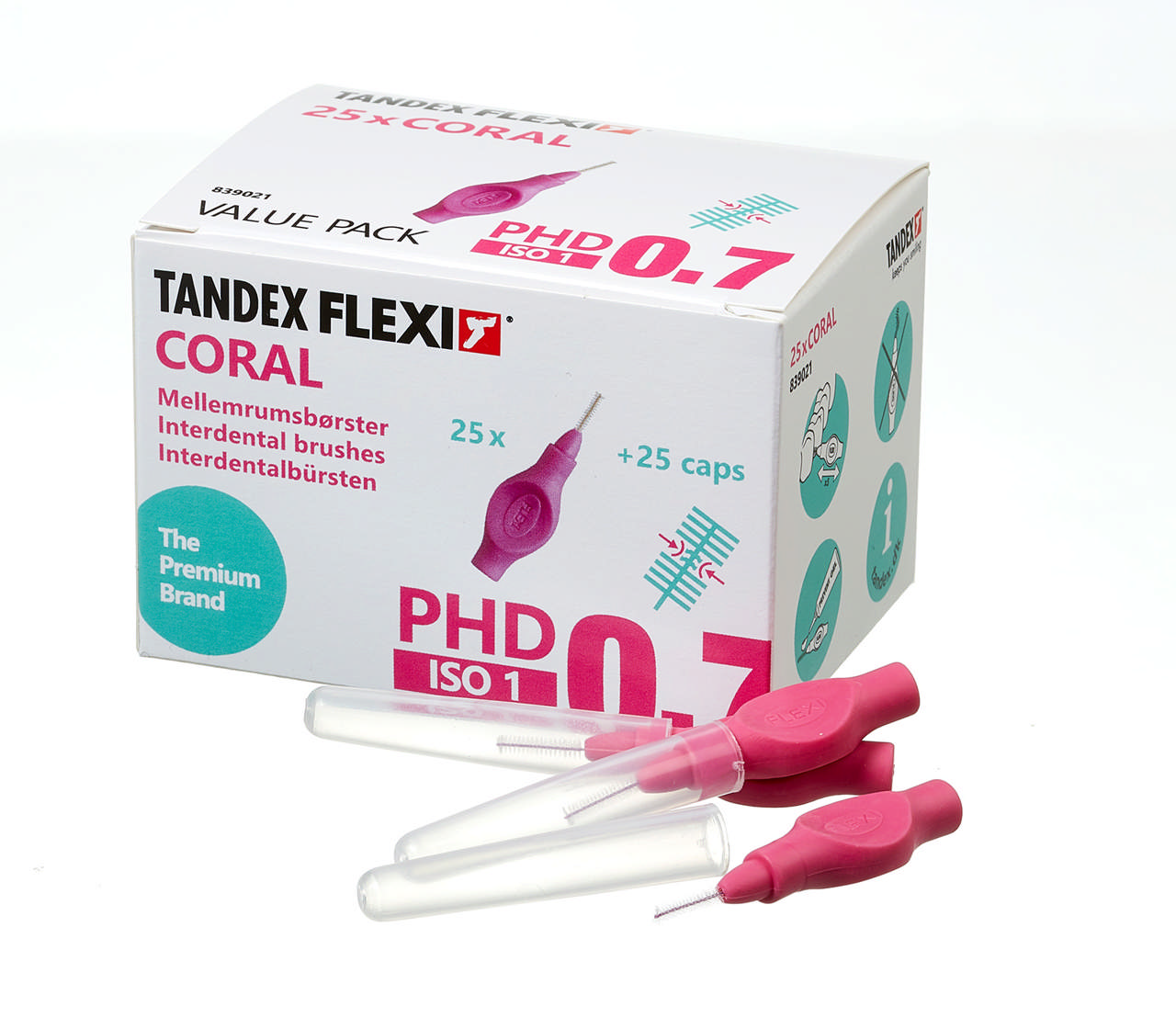Tandex Flexi Value interdentalb. pink PHD 0,7