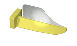 FenderWedge kiler m/skjold Large gul 602753