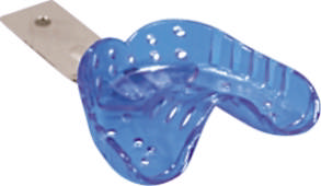 Polytray aftryksske ok/medium  blå