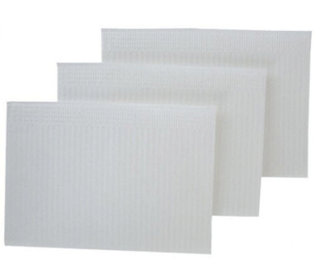 Prestige patientservietter m/plast 45 x 33cm hvid 