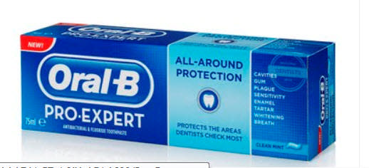 Oral-B Pro-Expert Prof.P tandpasta, 75ml 559814