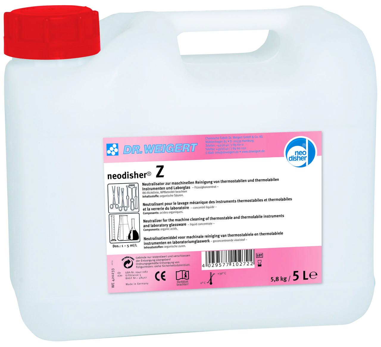 Miele Neodisher Z rød