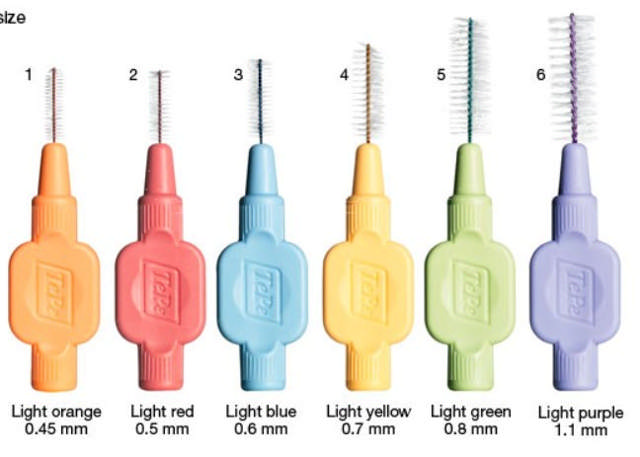 TePe ekstra soft mellemrumsbørste 0,6mm str 3 blå