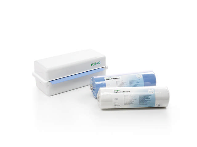 Nakkestøtte beskyttelse hvid rulle 34x27cm 670009