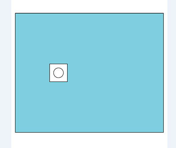 Barrier hulstykke, 100 x 125cm m/klæb 706610