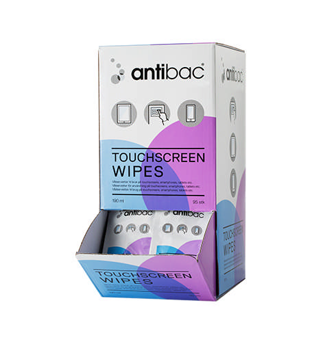 Antibac Touchscreen Wipes i boks 603026