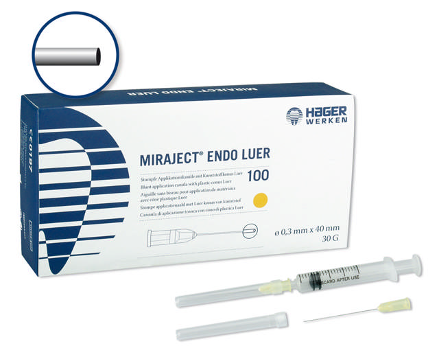 Miraject Endo Luer 25G/0,5x40mm orange 254215