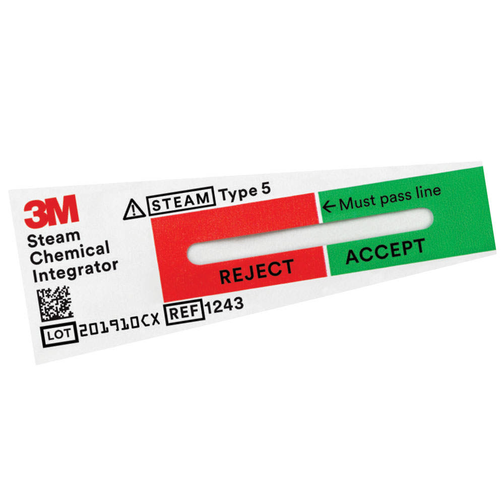 3M Attest Steam autoklavekontrol strip 1243B