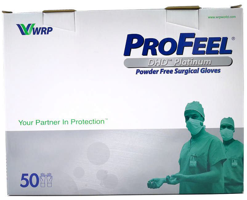 ProFeel DHD Platinum PF Latex handsker str 7,5