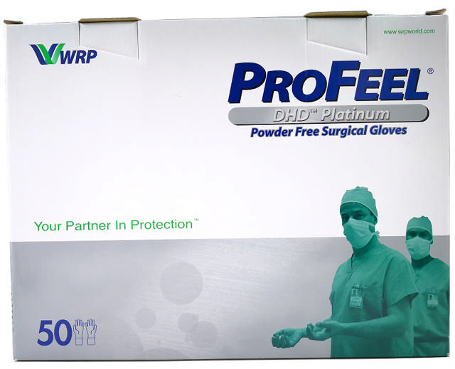ProFeel DHD Platinum PF Latex handsker str 8,5