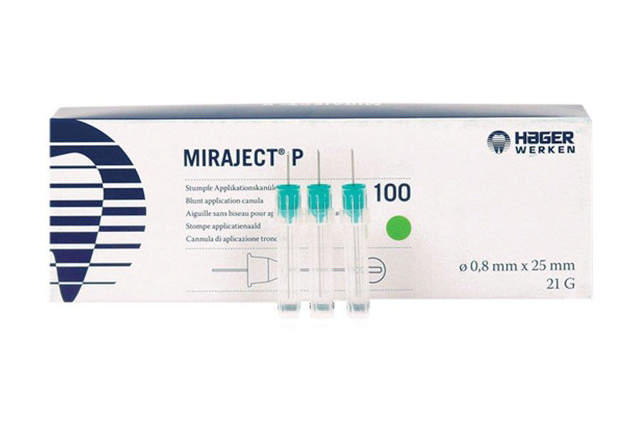 Miraject P appli. kanyle 21G/0,8x25mm  254206