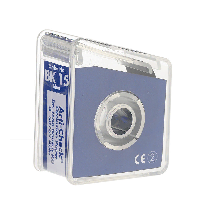 Artikulationspapir rulle db.sidet 40my blå BK15