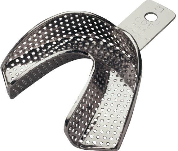 Aftryksske GC rustfrit stål perforeret nr S21