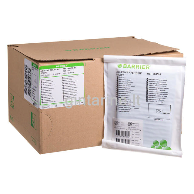 Barrier hulstykke m/klæb 50x 60cm 906693