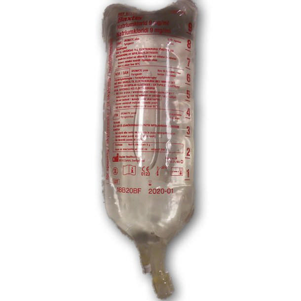 Natriumklorid 0,9% pose 1000ml