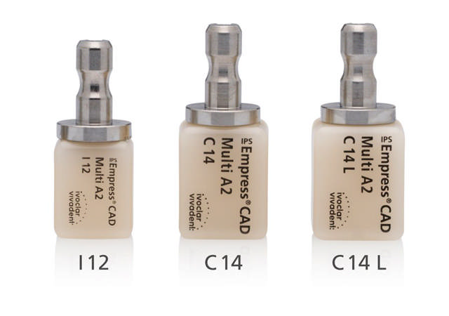 Empress CAD Cerec blok, Multi A3 C14 602600