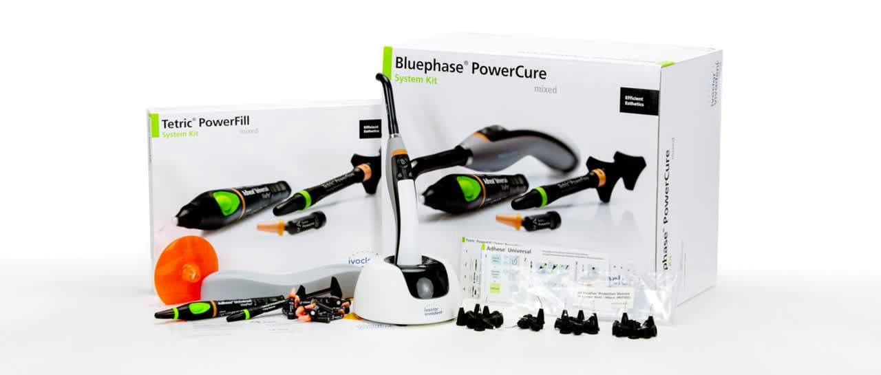 Bluephase PowerCure hærdelampe + plast kit 691918B