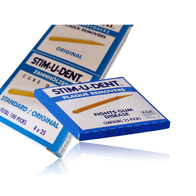 Stim-U-Dent trætandstikkere 4 æsker