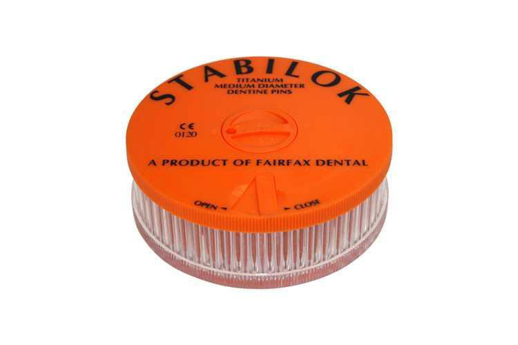 Stabilok titaniumsstifter 0,76mm orange sæt