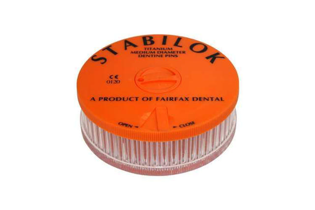 Stabilok titaniumsstifter 0,76mm orange sæt