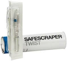 SafeScraper Twist knoglehøster, let buet