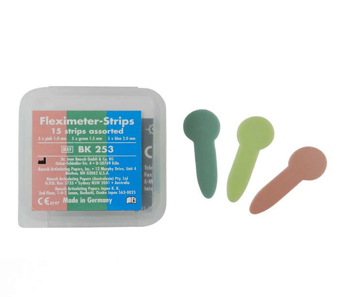 Fleximeter silikonestrips 2mm blå BK 252 