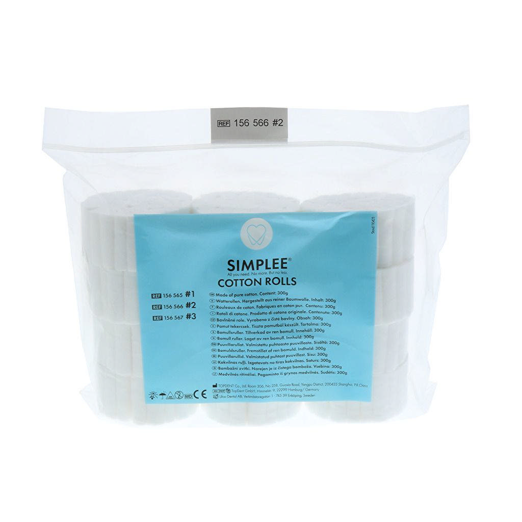 Simplee vatruller nr 3, 432stk 156567