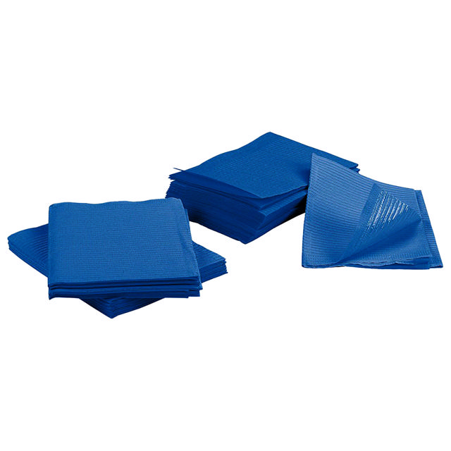 Simplee patientservietter m/plast 33 x 45cm blå 
