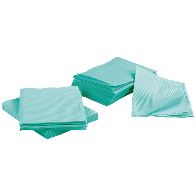 Simplee patientservietter m/plast 33 x 45cm grøn 