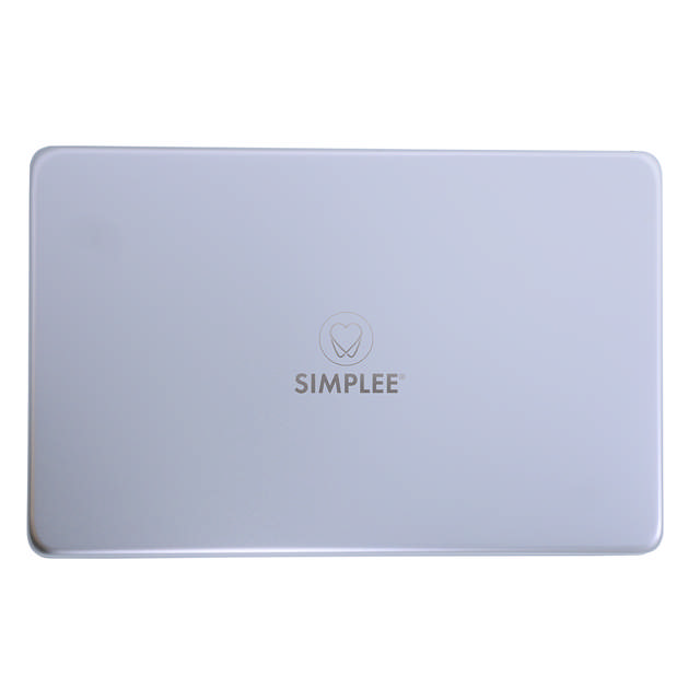 Simplee låg til aluminumsbakke 28,8 x 18,7 x 2,9cm grå 256023