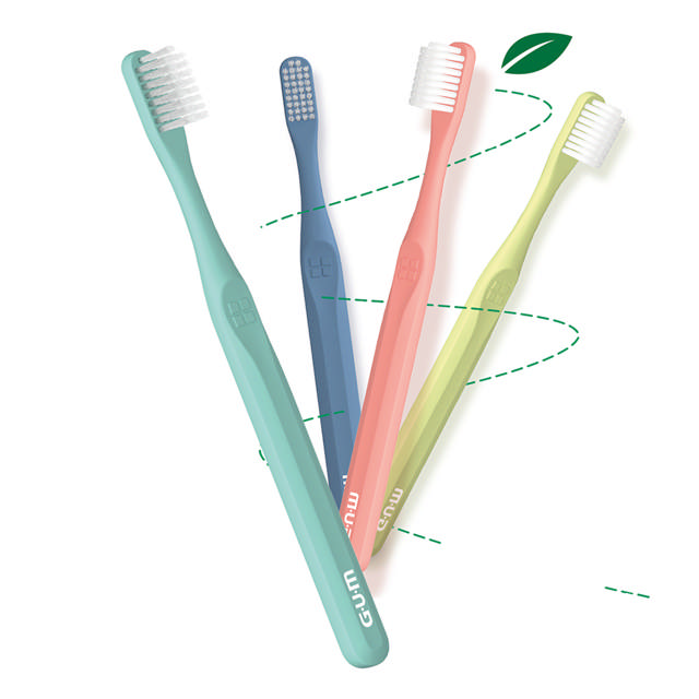 GUM Classic Bio tandbørster ultrasoft regular 408/blister