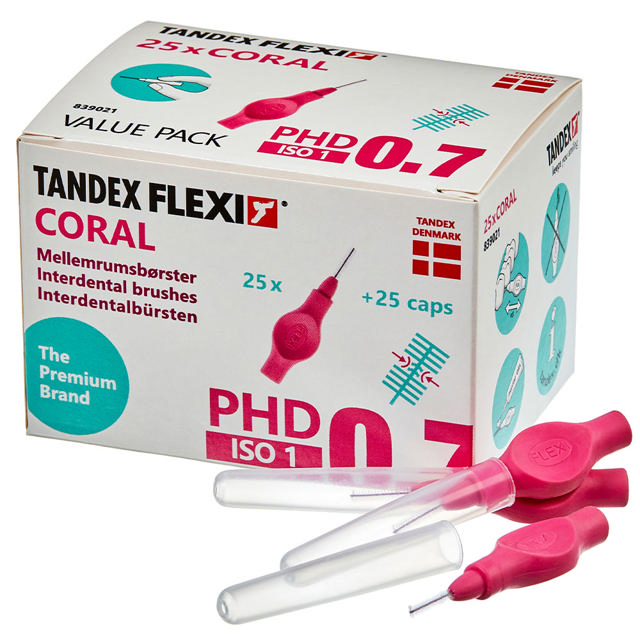 Tandex Flexi Value interdentalb. pink PHD 0,7