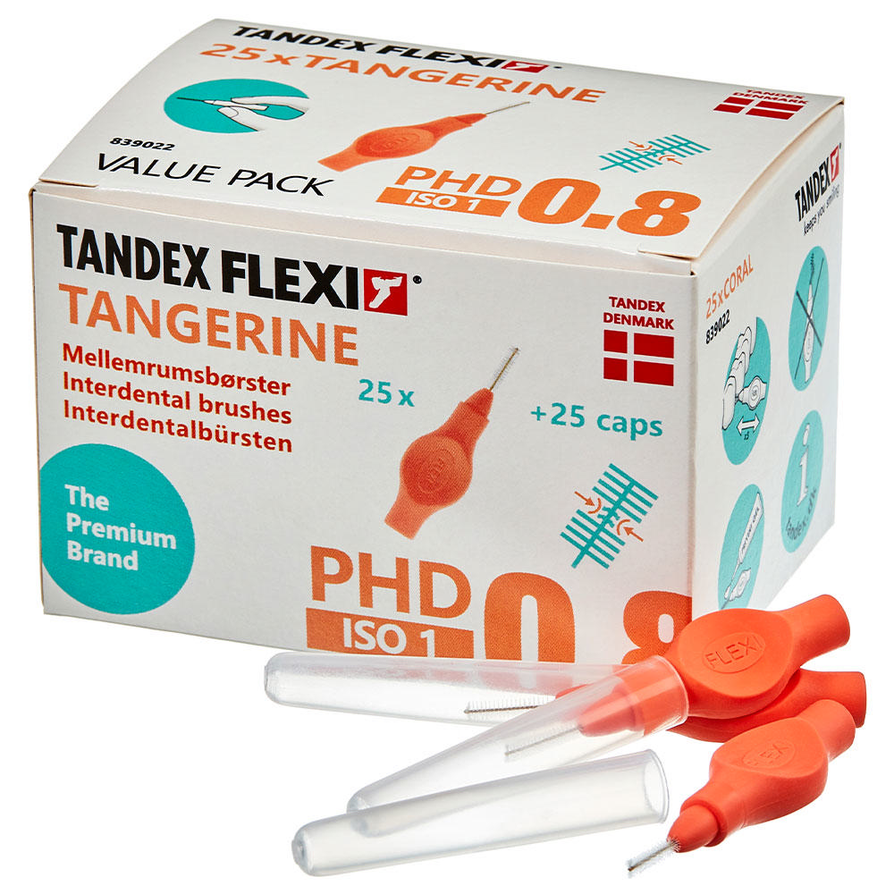 Tandex Flexi value interdentalb. orange PHD 0,8