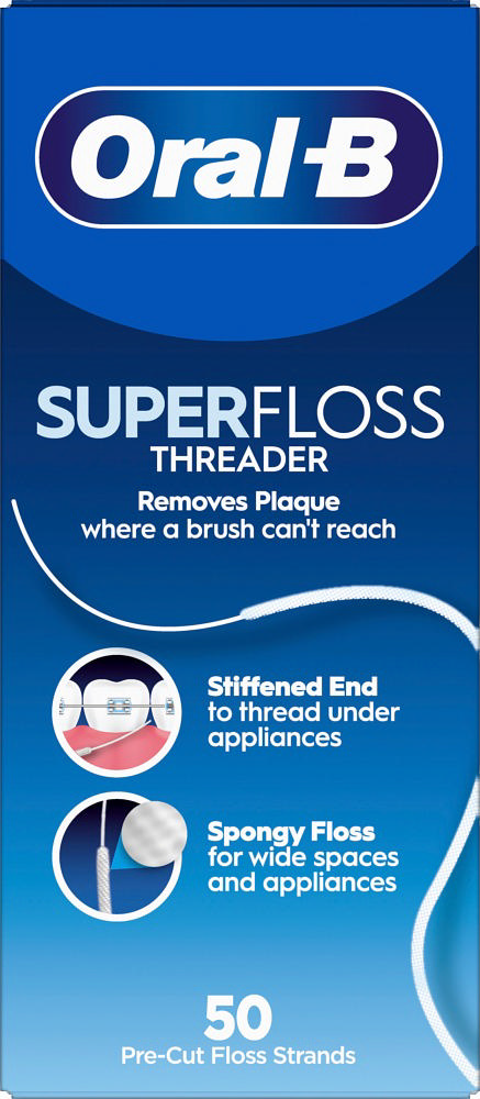 Oral-B Tandtråd Threader Superfloss 428648 